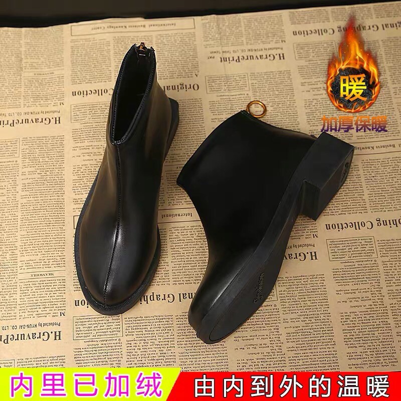 Bốt nữ cổ thấp đế bằng | BigBuy360 - bigbuy360.vn