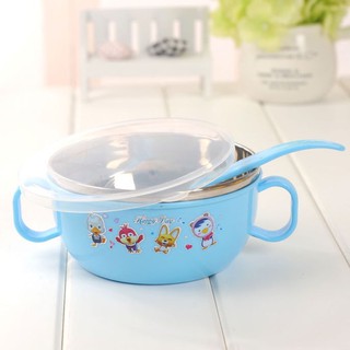 Bộ bát kèm thìa inox cho bé