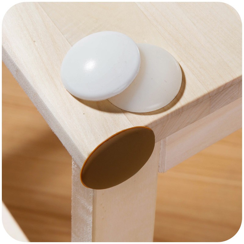 10 Miếng dán tường trang trí chống cửa va đập 4cm Legaxi