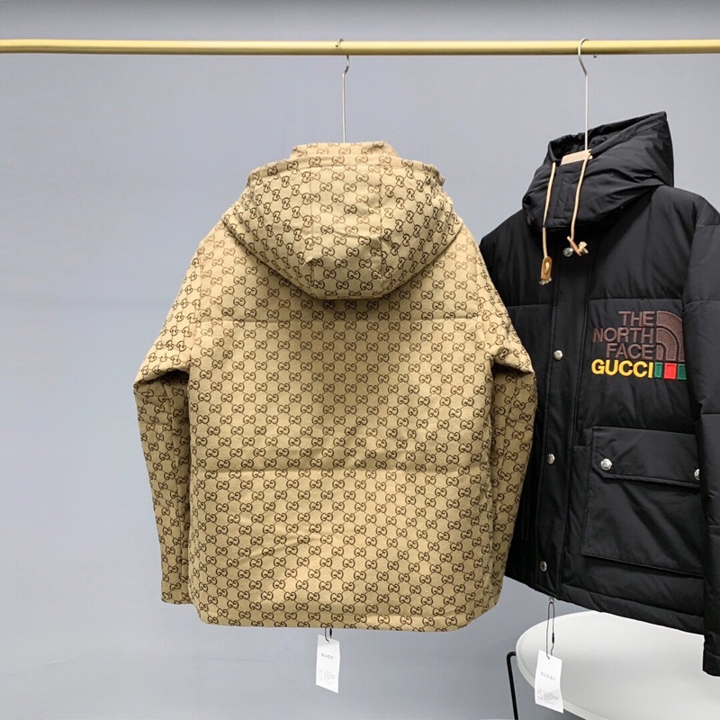 Áo khoác phao siêu nhẹ thời trang thương hiệu cao cấp Gucci GG GC