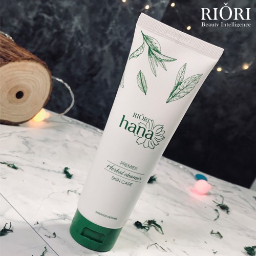 Sữa rửa mặt thảo dược RIORI Herbal Cleanser 120g dưỡng da, làm sạch bụi bẩn, relax làn da