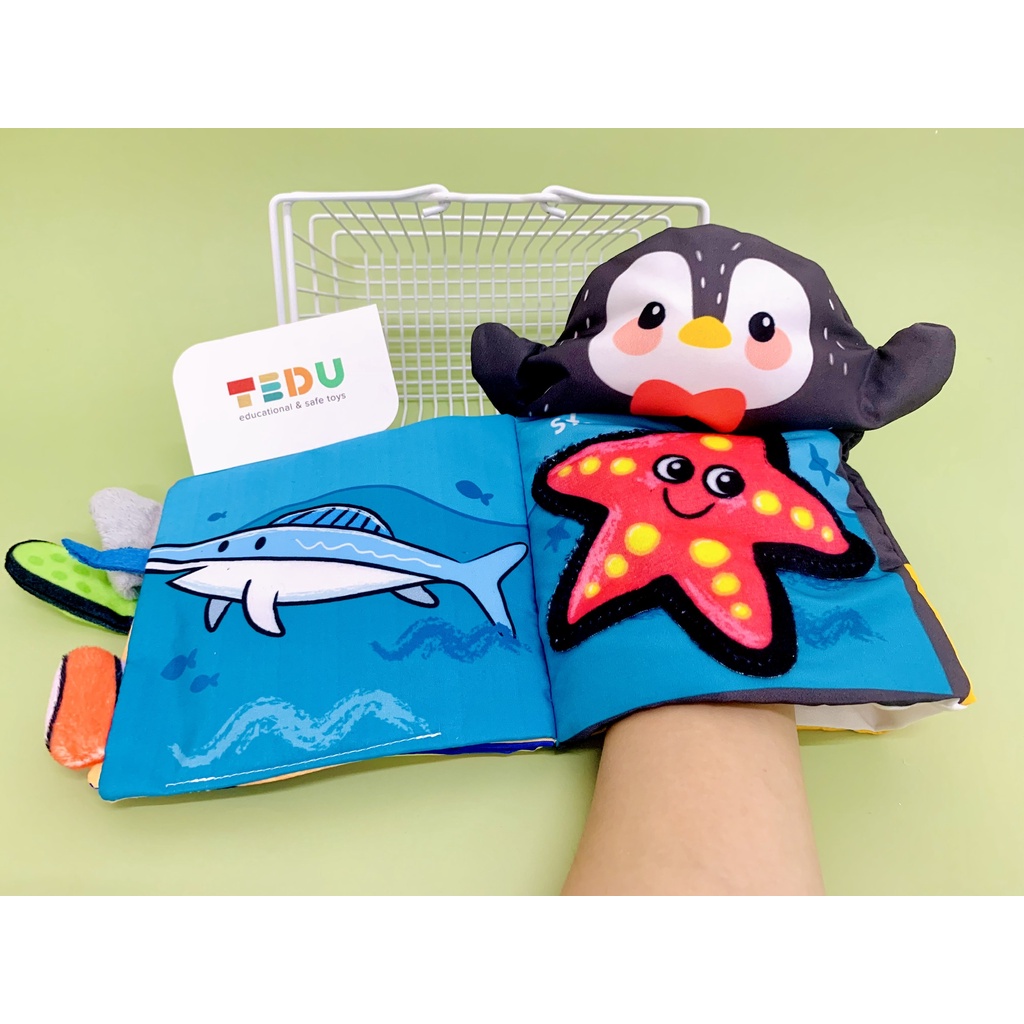 Sách vải theo chủ đề TEDU - Đồ chơi giáo dục cho bé