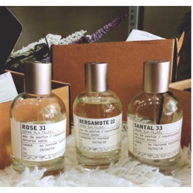vial 2ml và mẫu thử 10ml le labo santal33 Rose 31 Another13 Bergamote 22 V.anille 44