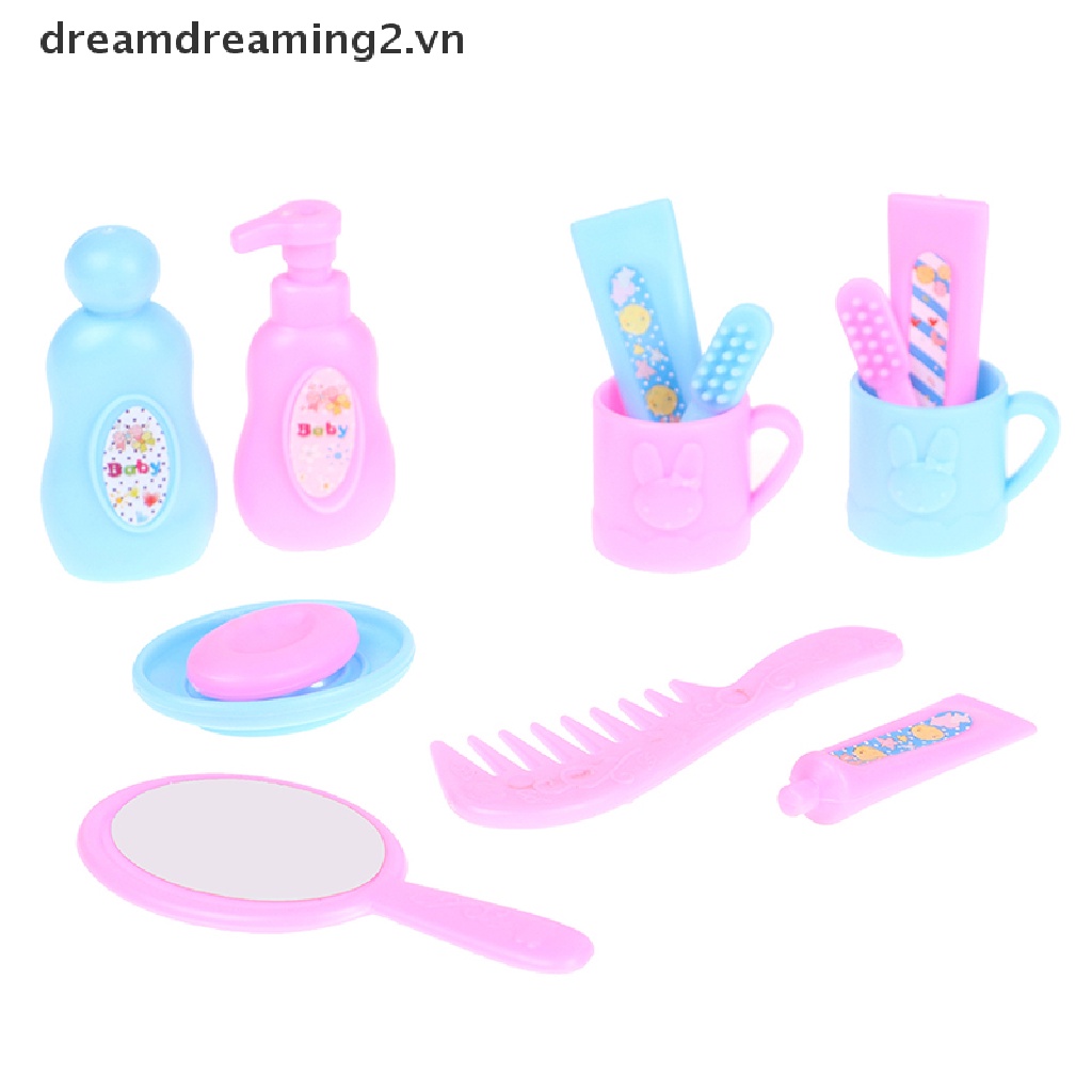 Bàn Chải Đánh Răng Mini 1 / 6 1 / 12 Cho Búp Bê