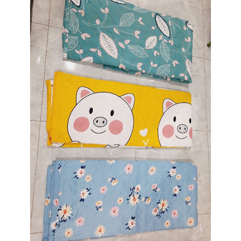 Mền cotton poly chần bông hè 1m6×2m