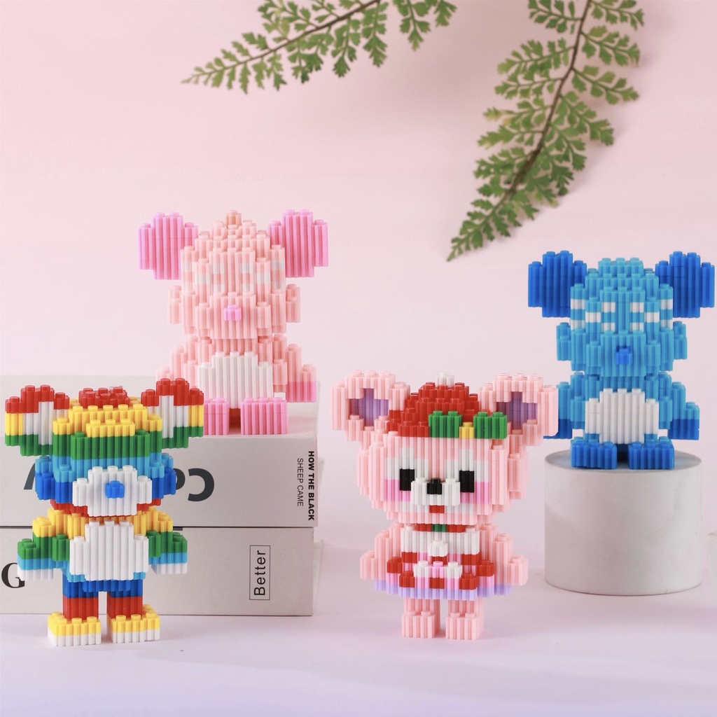 Mô hình lắp ráp nhân vật hoạt hình đáng yêu cho bé - Lego nhân vật hoạt hình 3D