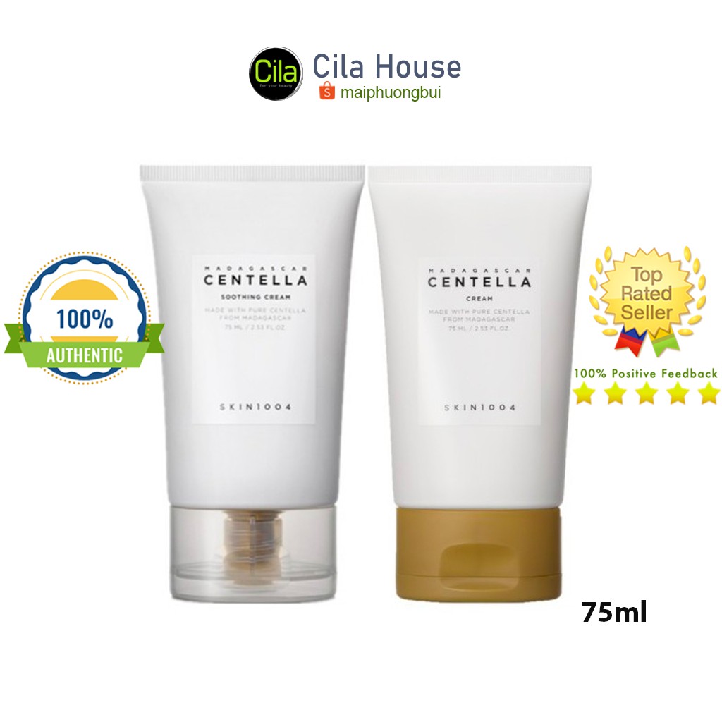 Kem dưỡng ẩm chiết xuất rau má Skin1004 Madagascar 75ml - Cila House