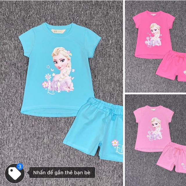 Combo bộ cotton Elsa chất cực đẹp