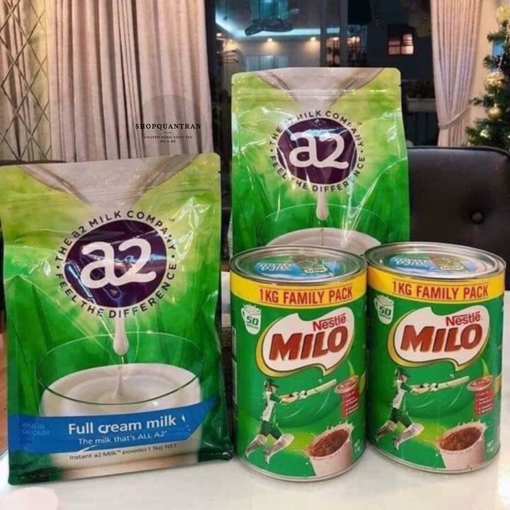 Sữa Bột Milo Úc Hộp 1 KG (Date Mới 2023) Chính Hãng Giá Tốt Nhất Thị Trường