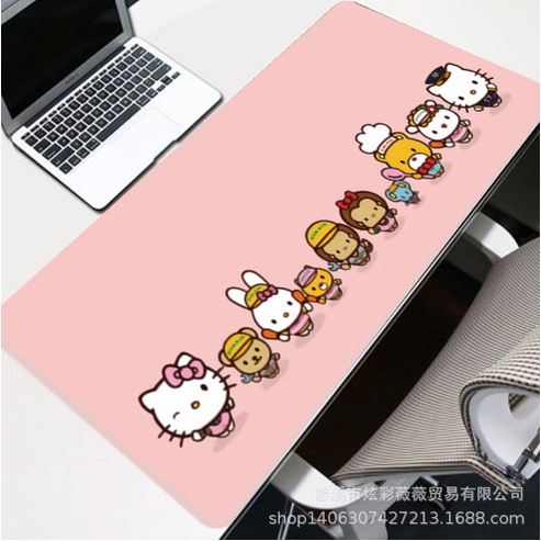 Bàn di chuột khổ to có viền Nobita Doremon Stand By Me – Tấm lót chuột bản to 70x30cm