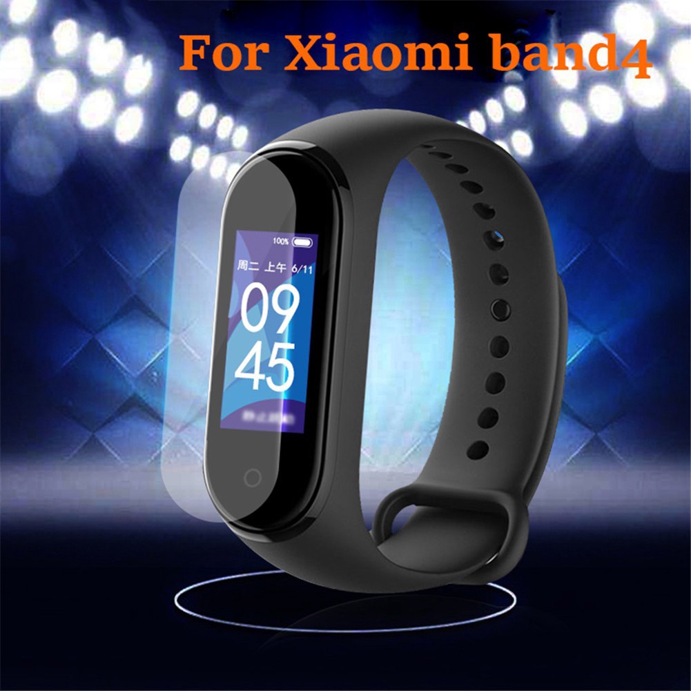 Set 2 Miếng Dán Màn Hình Chống Vân Tay Cho Xiaomi Mi Band 4 K13