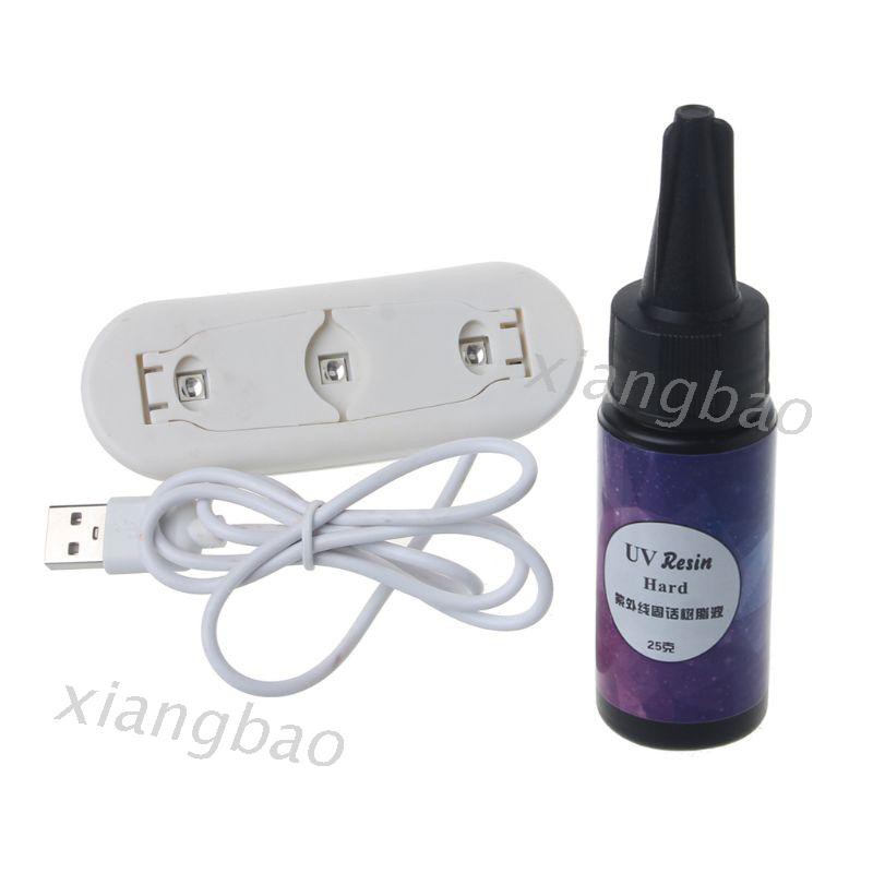 Đèn LED sấy khô đồ trang sức resin UV 10ms 25G 6W