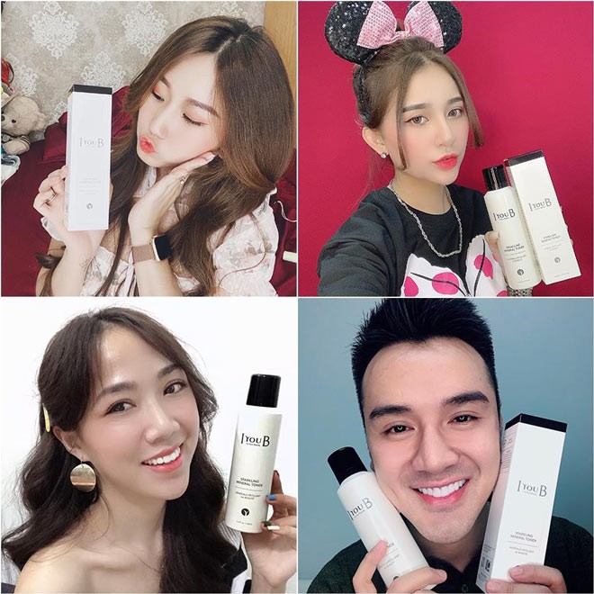 [HB Gift] Nước hoa hồng IyouB cấp ẩm sâu dạng xịt Sparkling Mineral Toner (160ml) | BigBuy360 - bigbuy360.vn