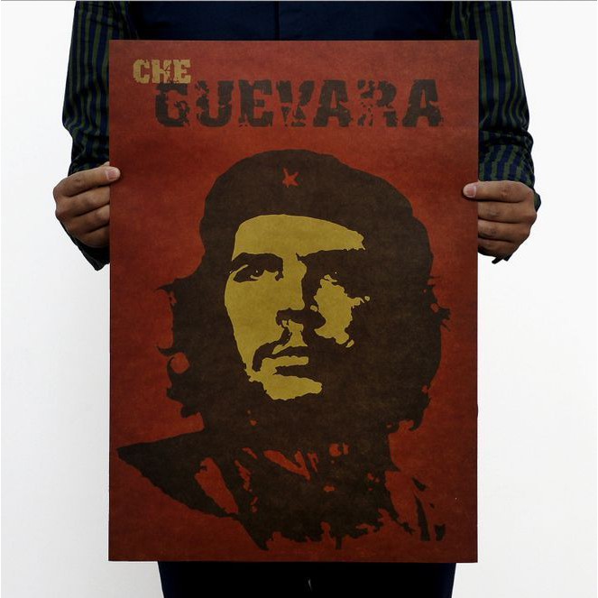 Tranh treo tường hình Che Guevara phong cách Retro