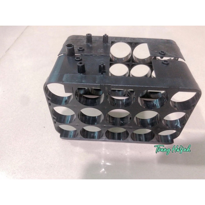 Khung giữ pin makita 18650. khung 10 cell  .khung 15 cell