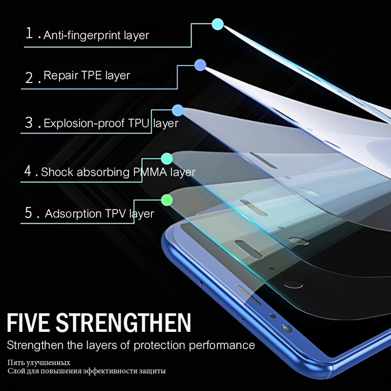 Phim hydrogel chất lượng cao cho Samsung Galaxy S9 S8 Plus S7 Edge S10 PLUS Note 8 9 10