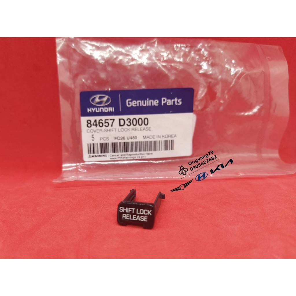 Nút Shift Lock Release Hyundai Tucson 2015,2016,2017,2018,2019,2020