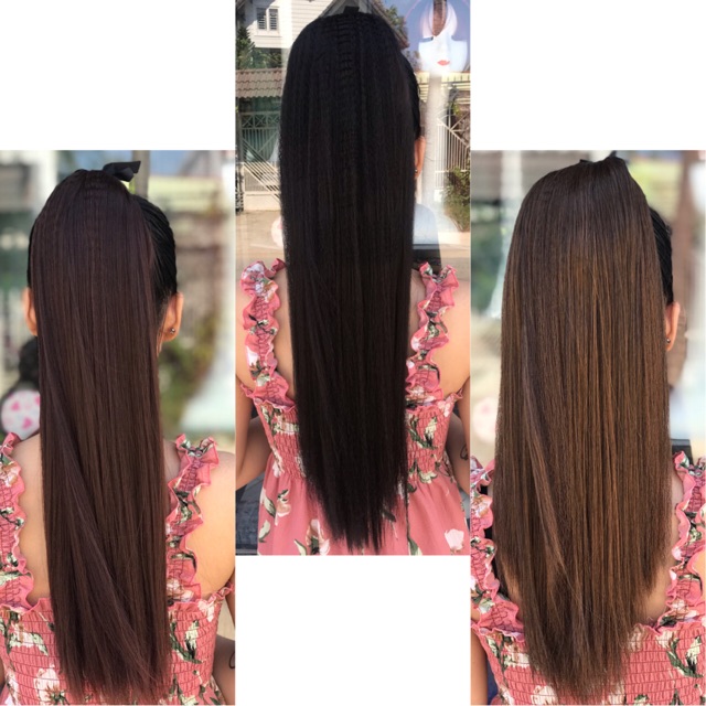 Tóc cột thẳng tơ nhật