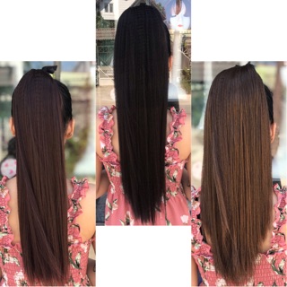 Tóc cột thẳng tơ nhật