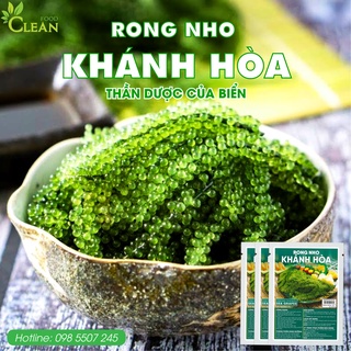 Rong nho tách nước Nha Trang Khánh Hòa 25g - Rong nho biển tươi dinh dưỡng