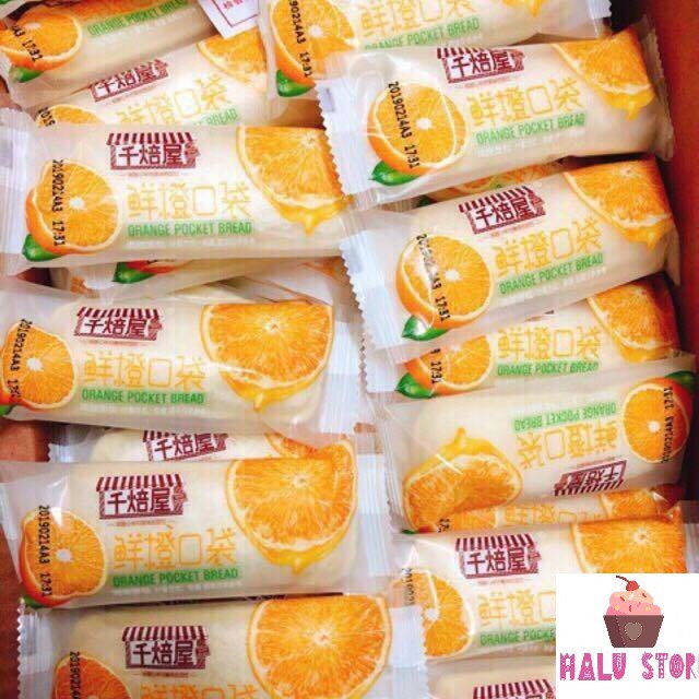 Combo 30 Bánh Sữa Chua Vị Cam Cheese Pocket - Đài Loan (30 cái)