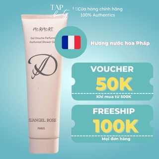 Gel Tắm thơm Nước Hoa Murmure Eliangel Rose Pháp 150ml lưu hương lâu trên cơ thể