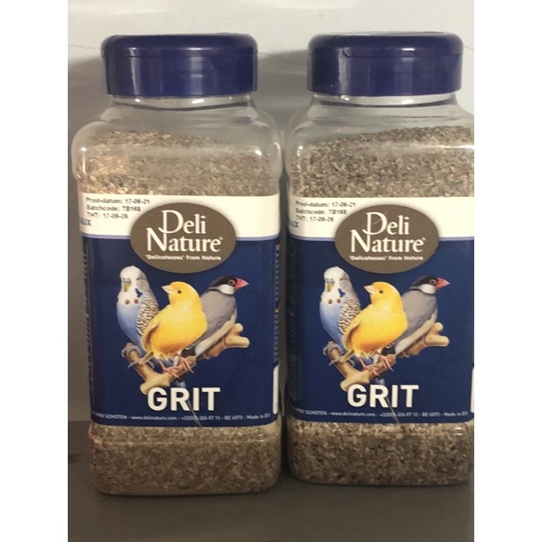 khoáng grit deli cho yến, vẹt, finch hủ 1.2kg