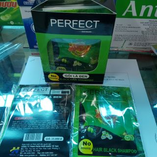 GỘI LÀ ĐEN PERFECT Gói Lẻ (H/10 gói)