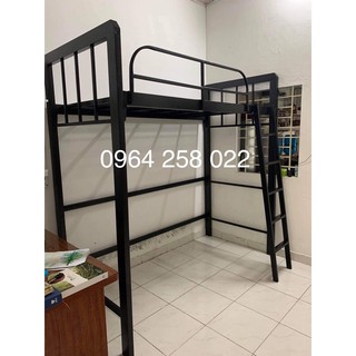 Giường tầng kiểu 1 tầng khung 4-8 1m2x2m- freeship hcm - BH 2 năm