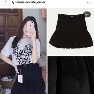 Chân váy 2 màu 0576/019+2% shopee