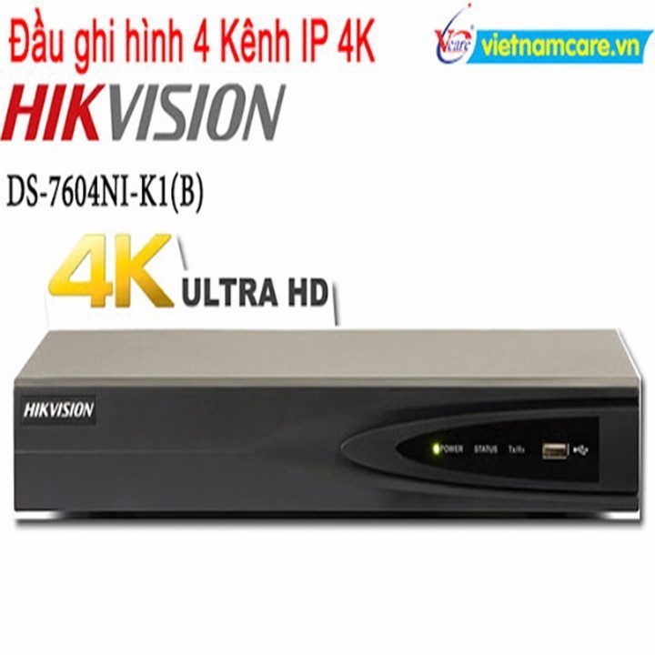 Đầu ghi hình camera Hikvision DS-7604NI-K1(B)