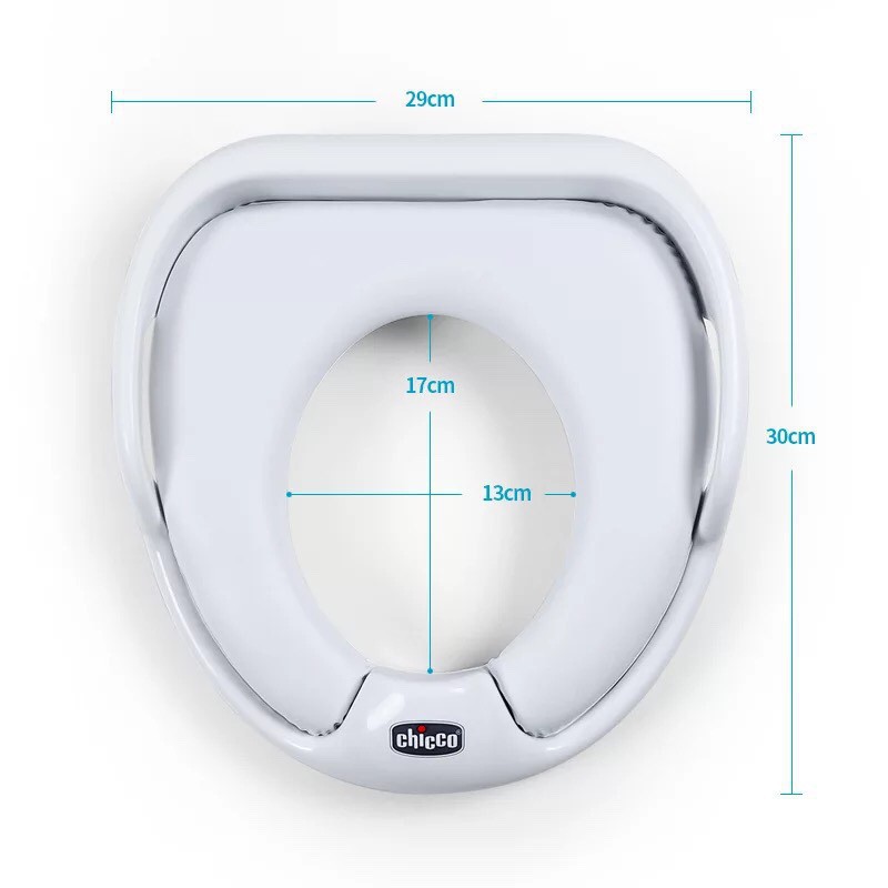 Thu nhỏ bồn cầu Chicco chính hãng, Bệ toilet, lót bồn cầu cho bé qa0208