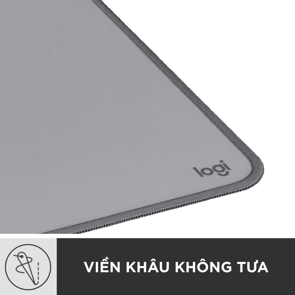 Bàn di chuột cỡ lớn Logitech Deskmat Studio Series - Đế cao su chống trượt, lướt dễ dàng