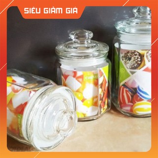 Lọ Thủy Tinh Núm 2 lit Đựng Gia Vị