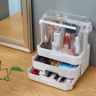 Tủ mỹ phẩm có nắp che bụi