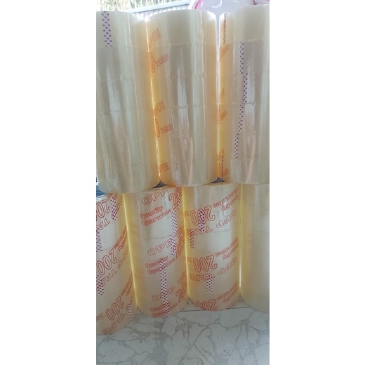 Băng keo đóng hàng 200y - lõi mỏng - độ dính cao