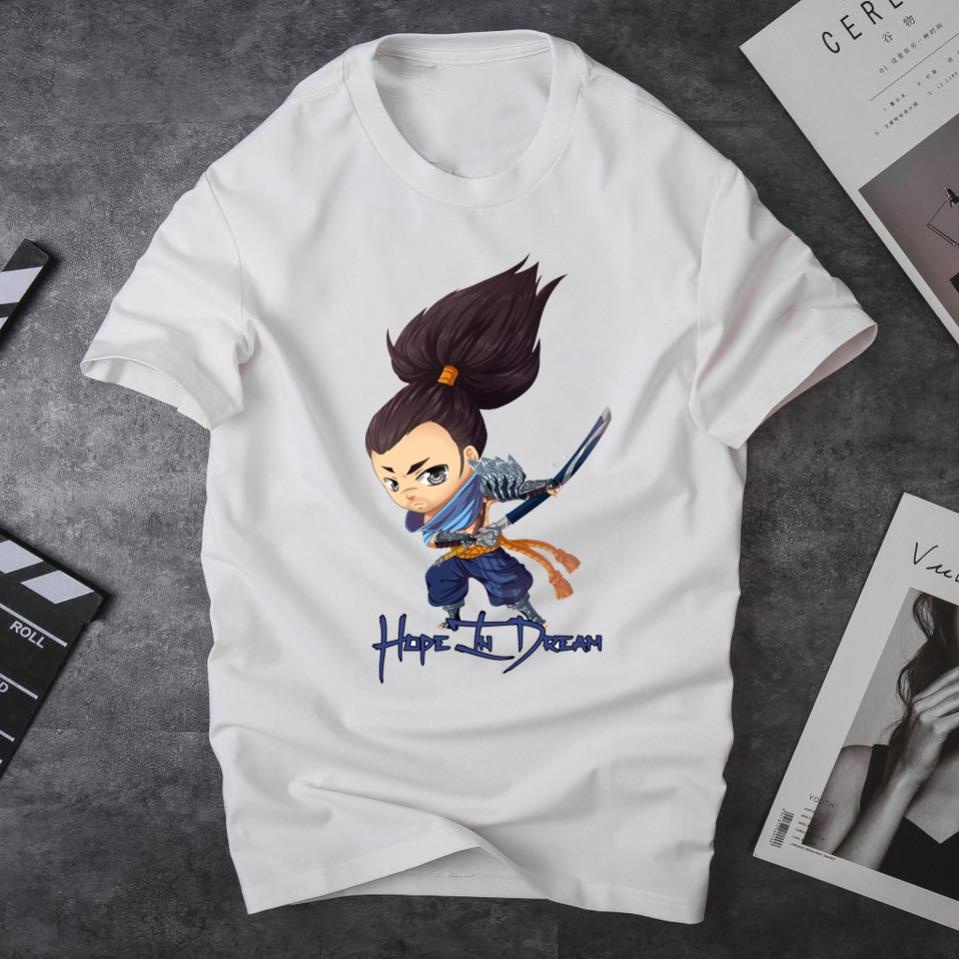 Áo thun Liên Minh Huyền Thoại - LOL - Yasuo Siêu Phẩm !