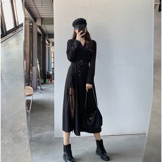 Đầm vest xẻ tà gợi cảm