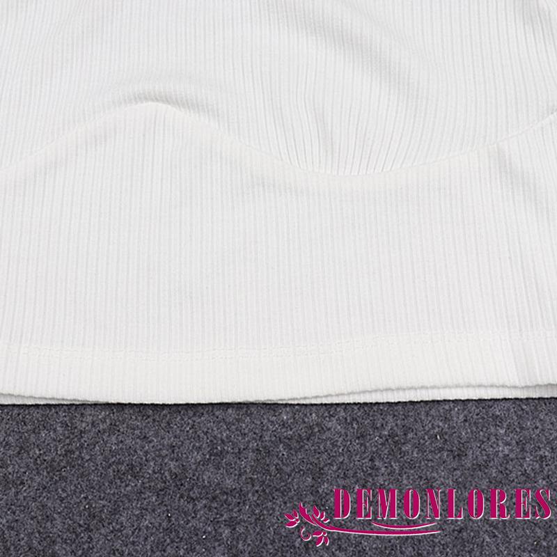 Áo Croptop Tay Dài Hở Vai Màu Sắc Thời Trang Dành Cho Nữ