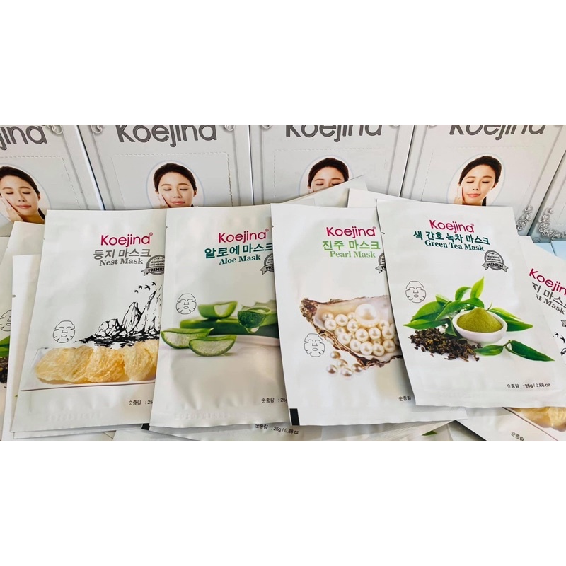 Mặt Nạ Hàn Quốc Dưỡng Trắng Phục Hồi Da Koejina