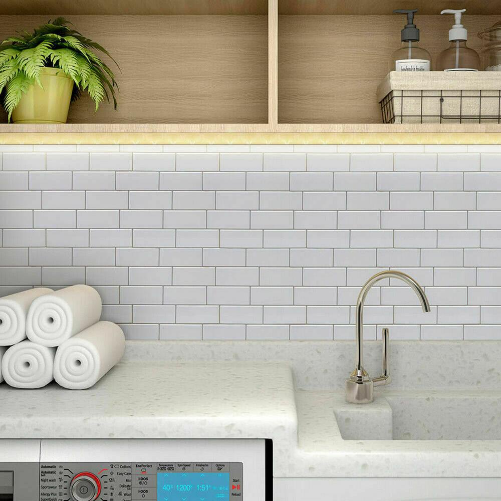 Sticker Dán Tường Chống Thấm Nước Tự Dính Họa Tiết Gạch Sứ Trang Trí Nội Thất DIY