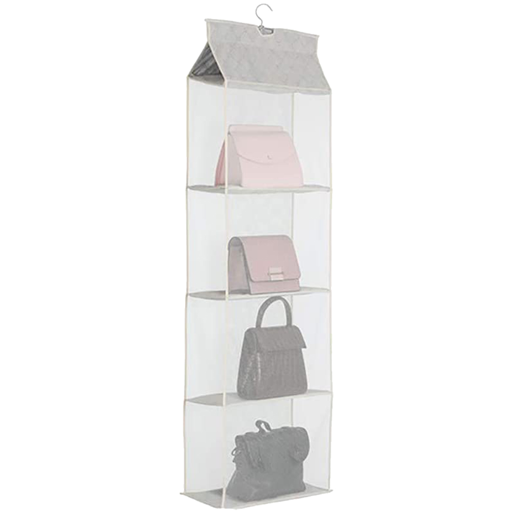 Túi Treo Tường 4 Ngăn Đựng Túi Xách Trong Suốt Cr1