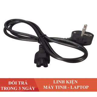 [Hàng Chuẩn] Dây nguồn Laptop 1.5m tròn, laptop dẹt, laptop xám cao cấp VNET  - SPANA