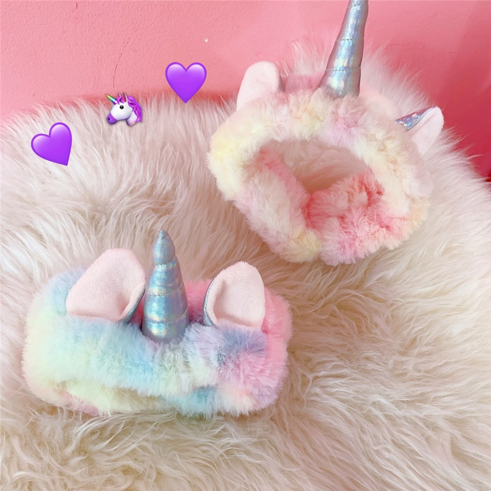 [Mã SKAMCLU8 giảm 10% cho đơn từ 100K] Băng đô make up hình Unicorn dễ thương