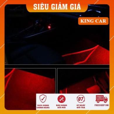 Bộ đèn led 7 màu cảm ứng theo nhạc trang trí trên ô tô - Shop KingCar