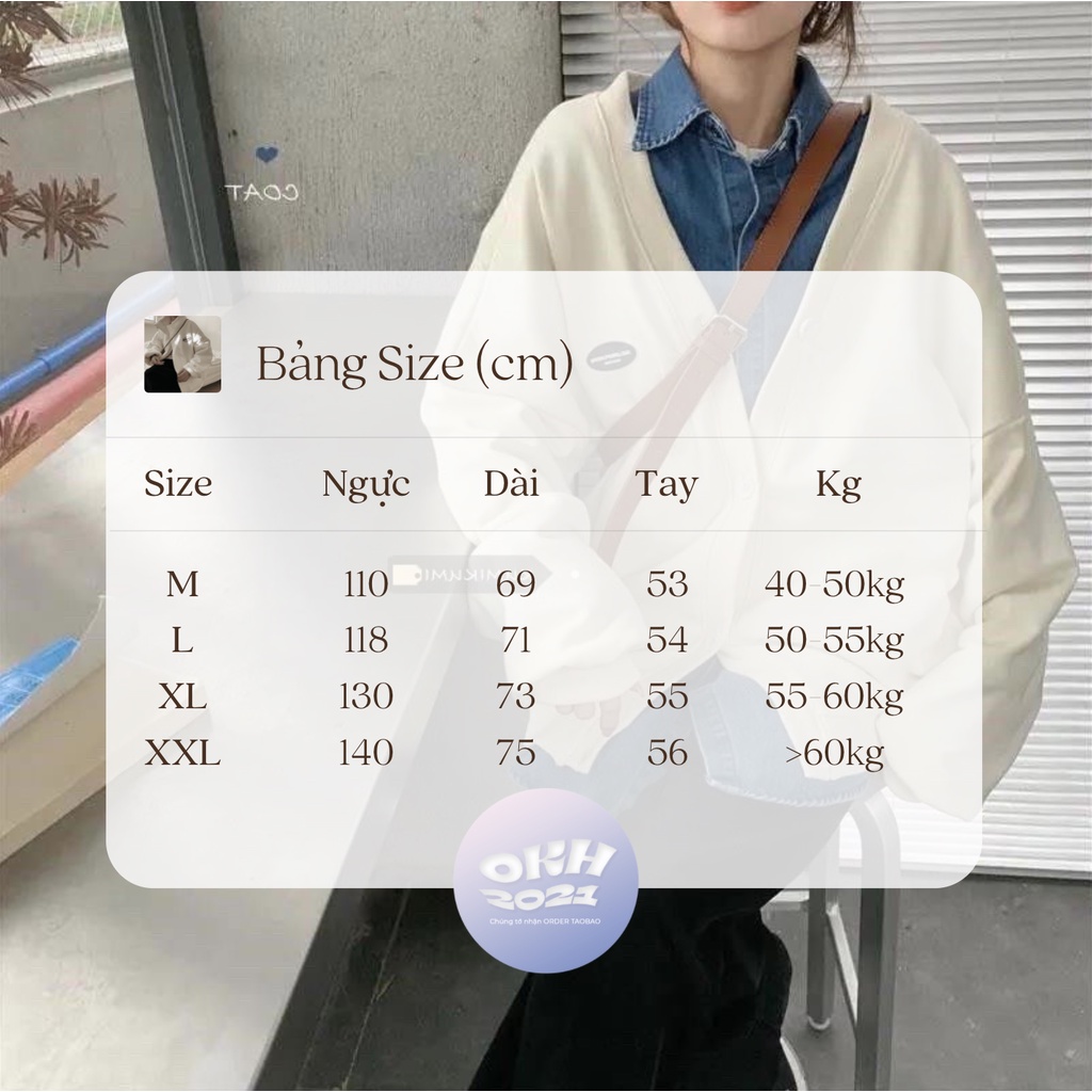 Áo Cadigan Tay Phồng Oversize Siêu Đẹp | BigBuy360 - bigbuy360.vn