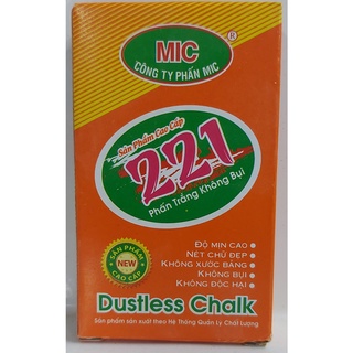 Phấn không bụi MIC - Phấn Trắng (hộp 10 viên)