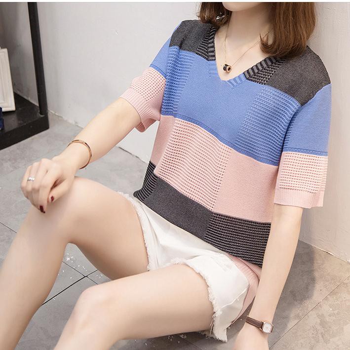 ÁO LEN LƯỚI MỎNG PHONG CÁCH HÀN QUỐC- MẶC 4 MÙA | BigBuy360 - bigbuy360.vn