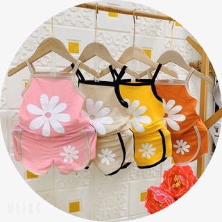 Bộ 2 dây hoa xinh mềm mại cotton chính phẩm cho bé