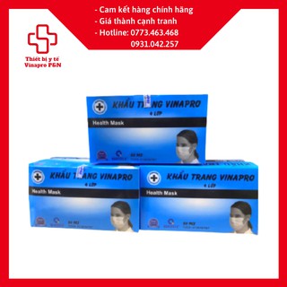 KHẨU TRANG  VINAPRO HỘP 50 CÁI